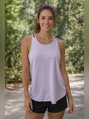 Athleta | High Neck Strappy Tank Top - Size S